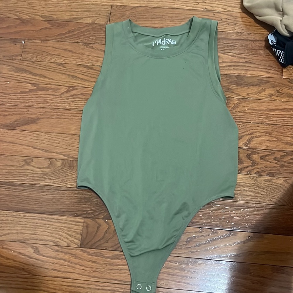 Green Body Suit